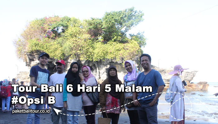 Tour 6 Hari 5 Malam Opsi B
